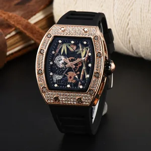 New High-Quality Business Casual Fashion Trendy Sport Men's Mechanical Watch Waterproof Automatic Luxury Brand Tourbillon Watch