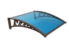 Brown bracket blue board