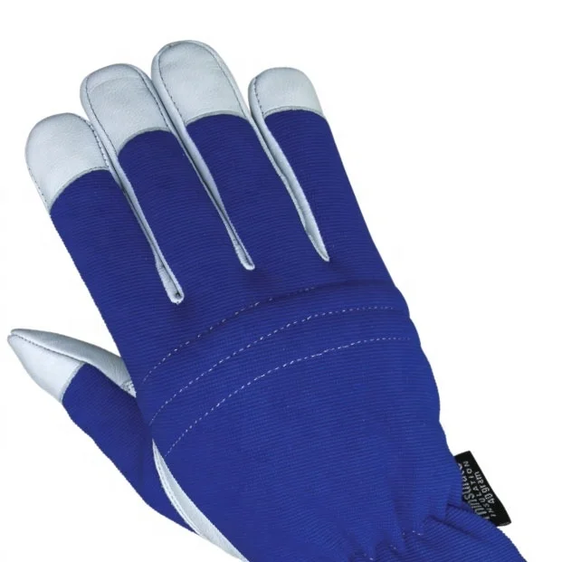 High Performance Anti Vibration Hand Safety Leather Gloves From Pakistan Construction Work Auto Mechanic