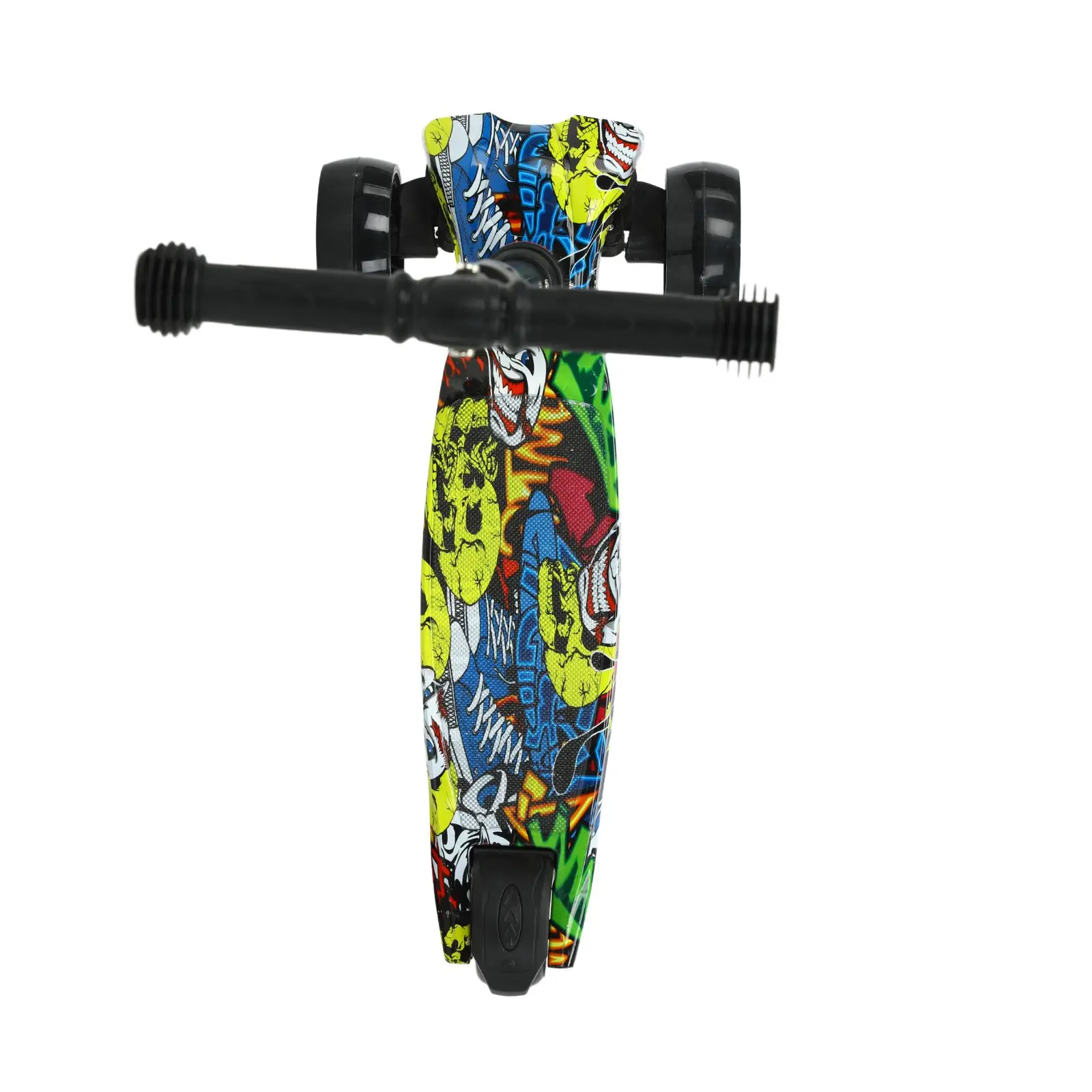 Детский скутер с музыкой 3 колеса для детей старше трех лет