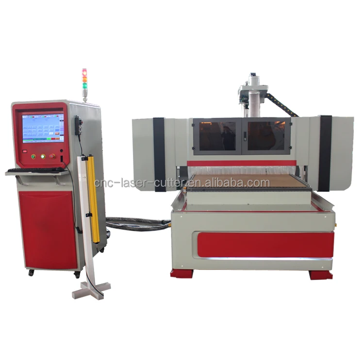 Atc Woodworking Machine 1328 Linear Nesting Atc 12 Tools With 9 kw Spindle Cnc Atc