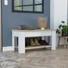 White / Light Oak Color