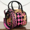 Pink & Black Checkered