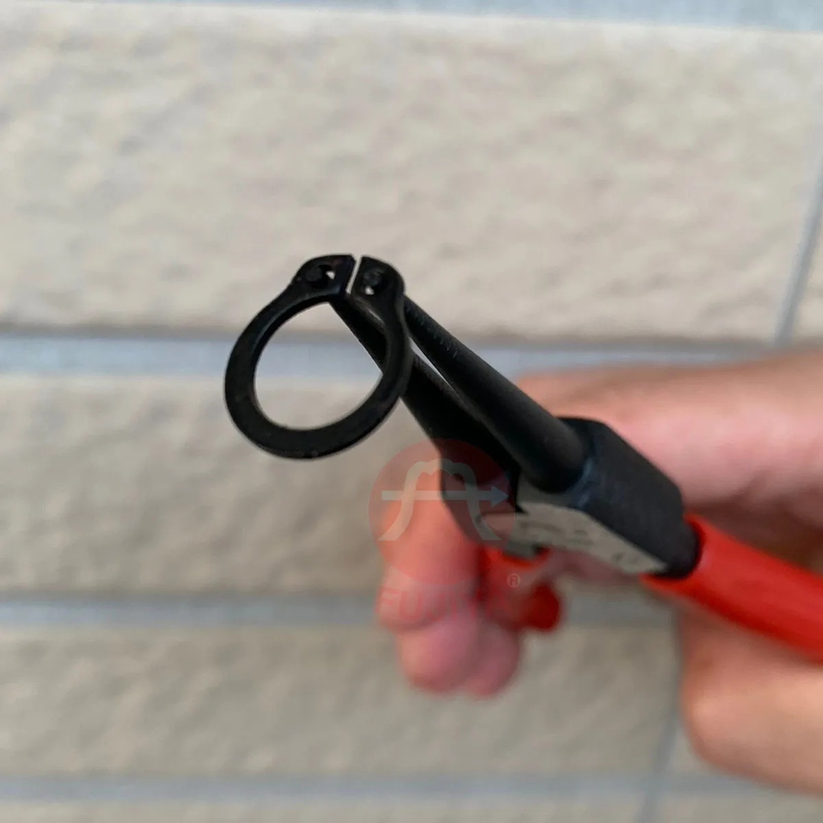 不二家 - 0002 不二家ロングノーズスナップリングプライヤーカーブノーズ