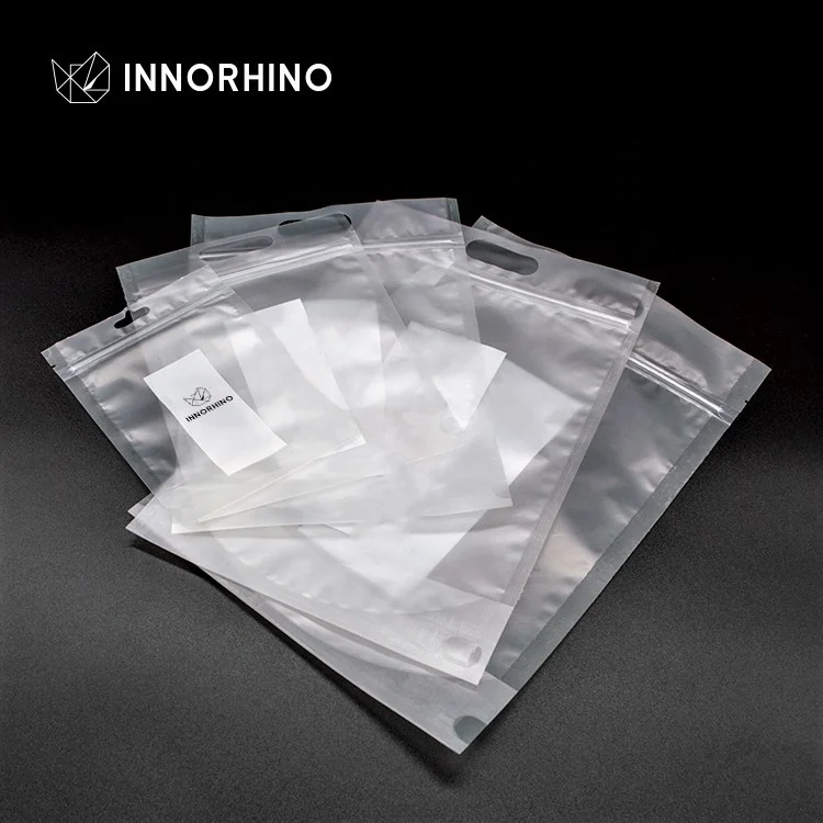 Sacchetto trasparente Stand Up Doypack biscotti sacchetto a