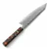 Dark Amber Multi-Color Flake Resin Handle