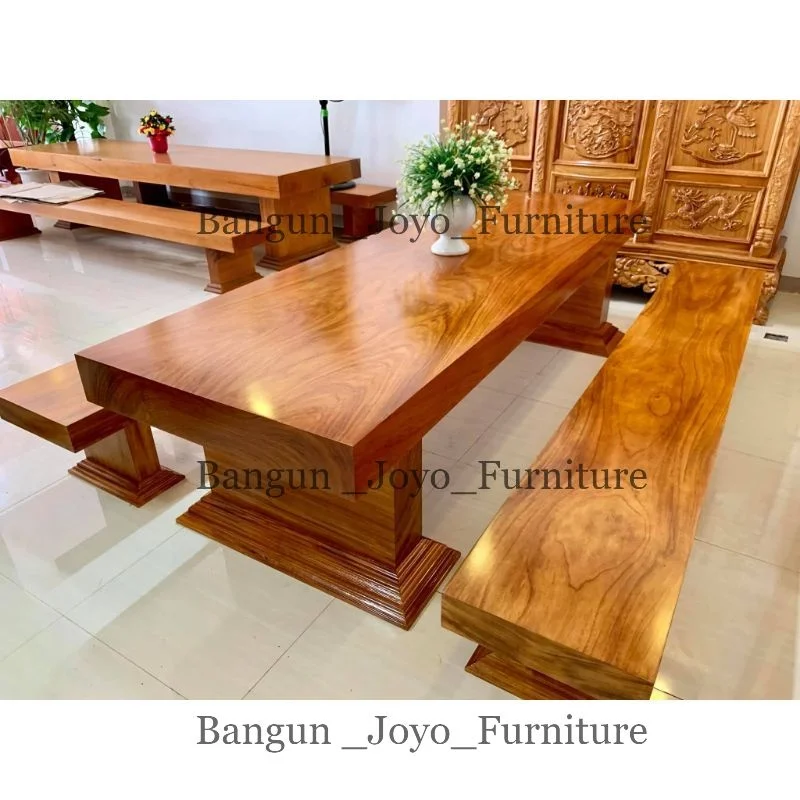 Suar Wood Table  Live Edge Cutting Board Dining Table Bali Furniture Indonesia