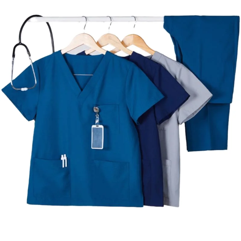 Doctor Nursing Scrubs Suit Latest High Quality Scrubs Nurse Uniform