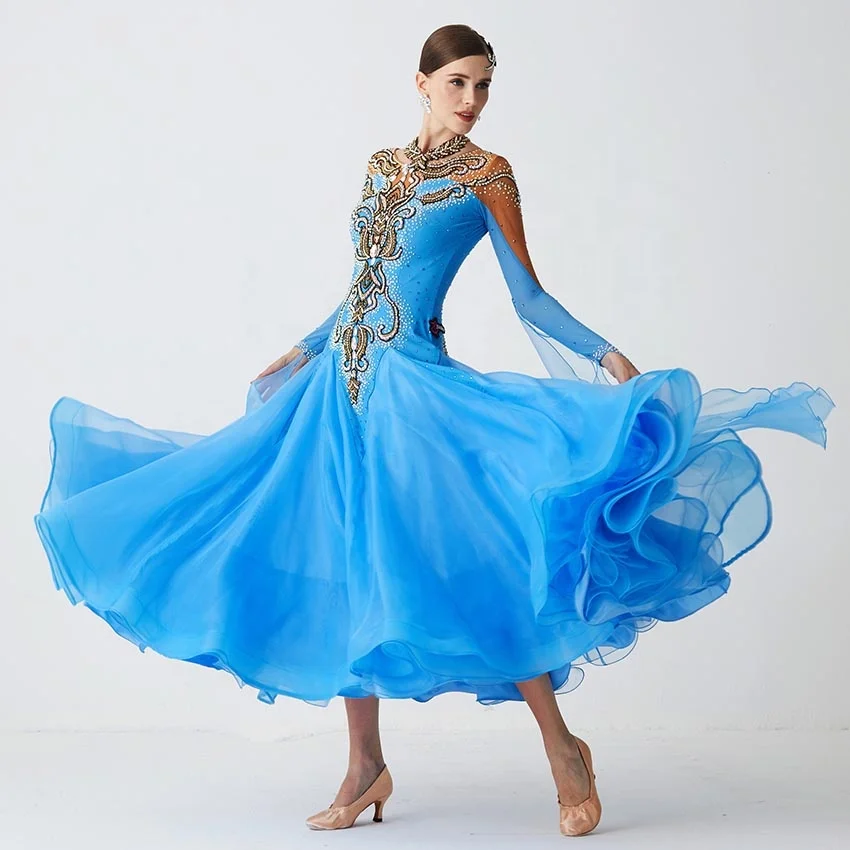 B-2186 Yundance New Modern Dance Dress Performance Featuring Waltzing ...