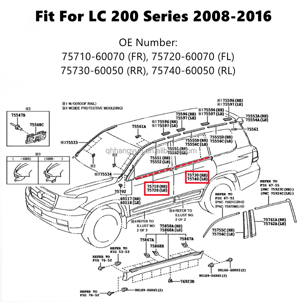 thumbnail interactive-video image 1 of Genuine Toyota/Lexus Windshield Moulding Outside LH (Left Side) - 75534-60072 1 of 6