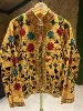 Mustard Yellow Base with Multicolor Floral Embroidery