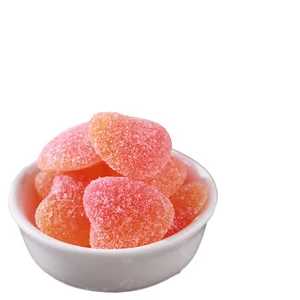 Double Color Love Rubber Sour Candy in Wholesale Supply