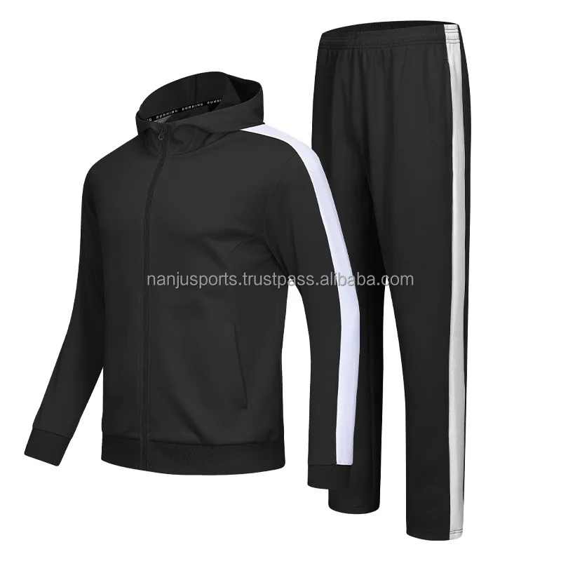 Best Sale Patchwork Tracksuit For Men Jogging Sweatshirts And Pants