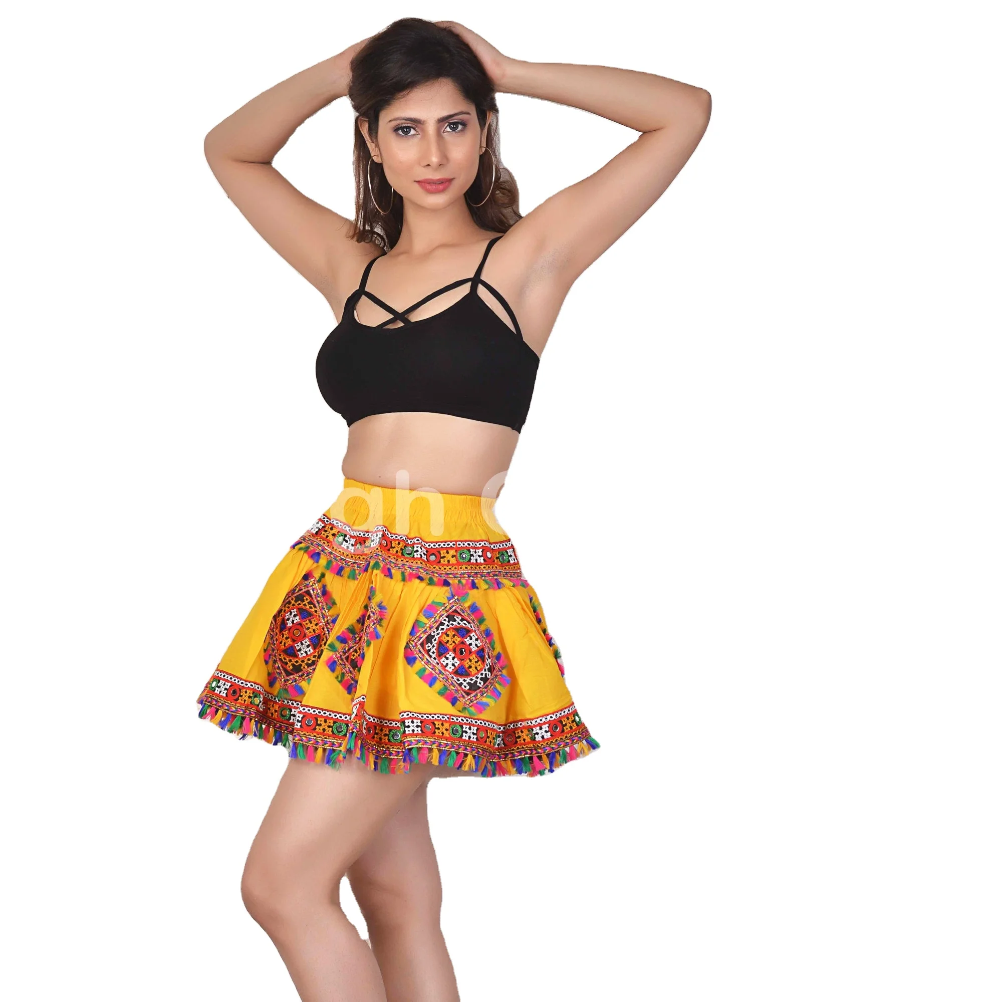 hippie mini skirt