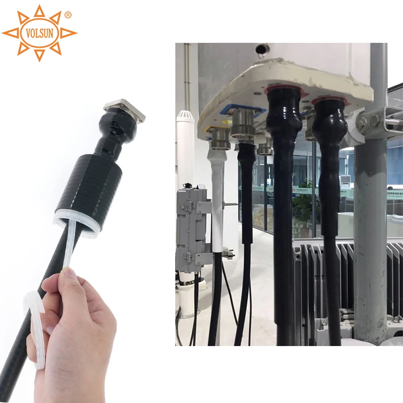 Seal Protection Cold Shrink Tube for Cable Joint Silicone Rubber Waterproof Cold Shrink Tube Cable