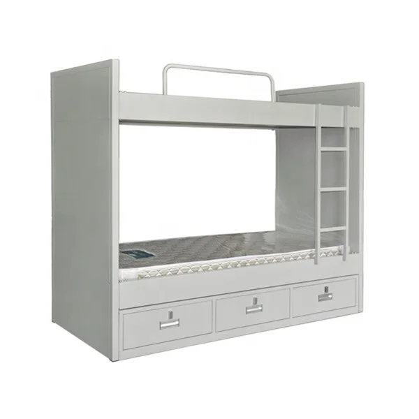 Marine Furniture Metal Frame Double Offshore Bunk Bed with Ladder