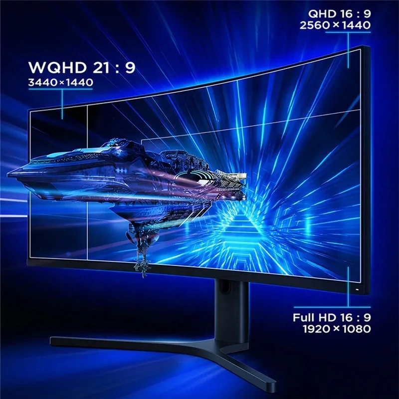 Mi Curved Gaming Monitor 144Hz High Refresh Rate No Visible