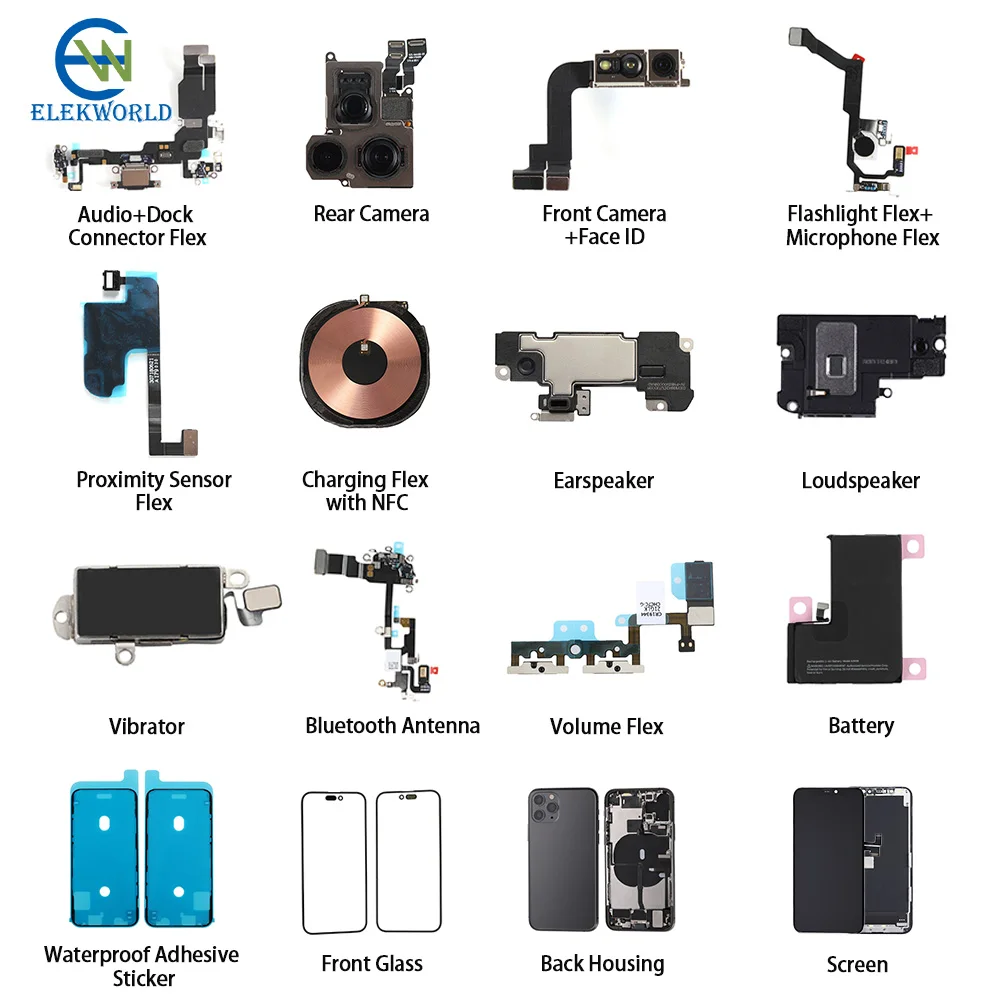 Mobile Phone Accessories LCD Display for iPhone X XR XS MAX 11 12 13 14 Pro MAX Touch Screen Replacement for iPhone Spare Parts