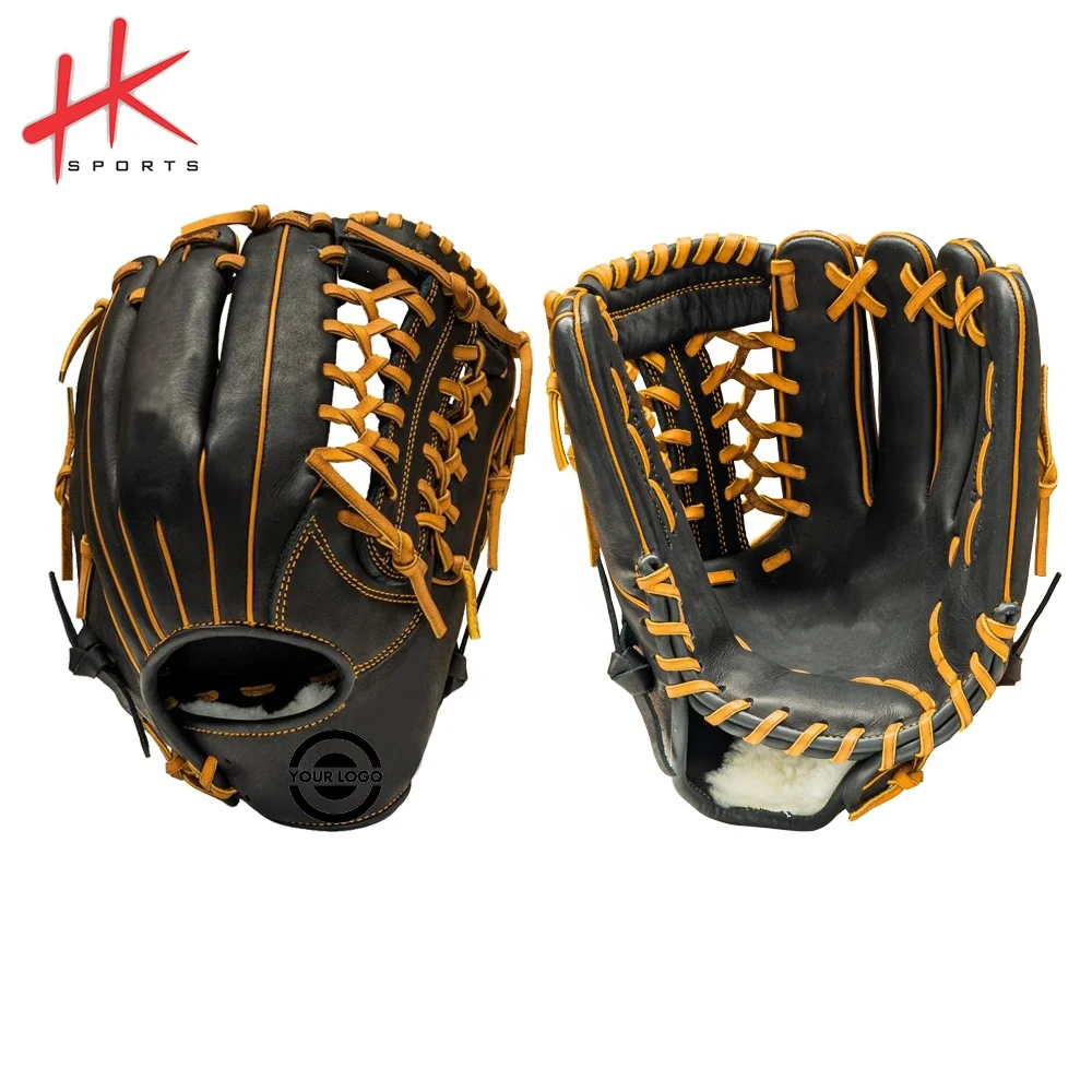 Cowhide Leather Baseball Softball Gloves Custom Baseball Fielding