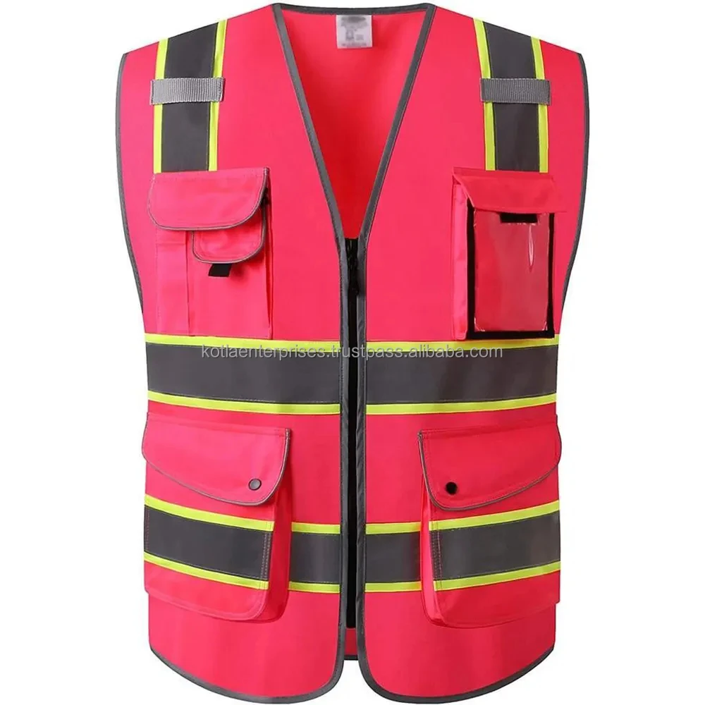 Customized Logo And Design Road Construction High Visibility Work Wear ...