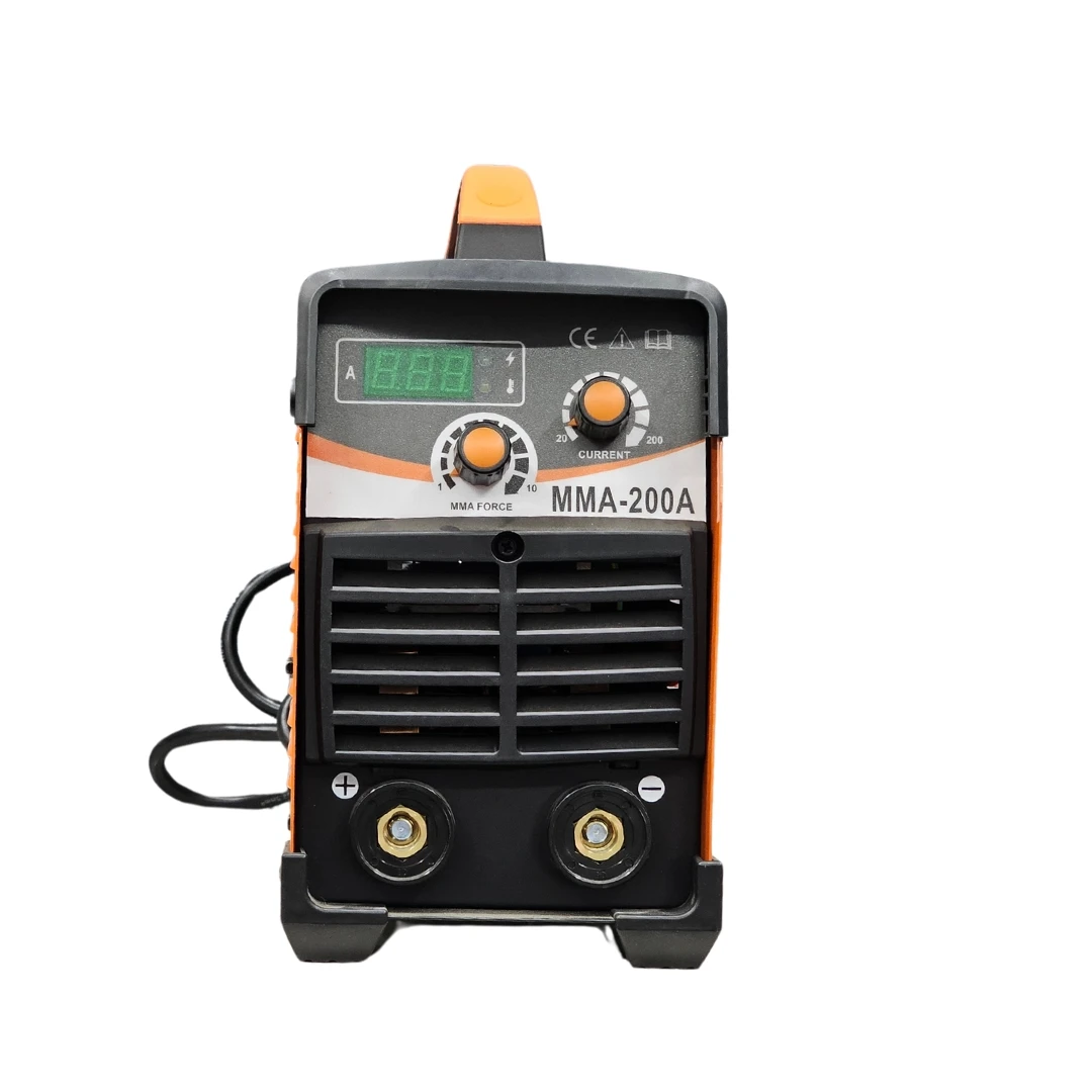 100% Pure Digital Welding Machine 220v MMA  200AMPS Mini Welding Machine Arc Aquinas DE Solar  Welding Equipment