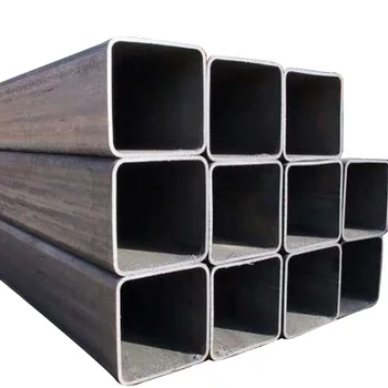 ERW Pipe Square Steel Pipe Hot Dipped Galvanized Black iron Pipe  Hollow Section