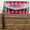 Pink & Black Checkered