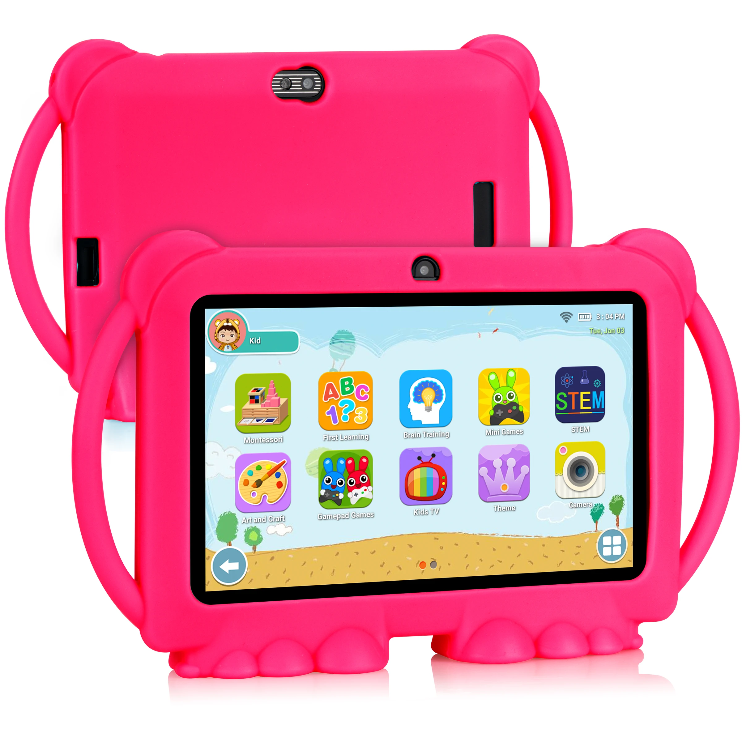 7inch Kids Android Tablet 16GB Hard Drive 1GB RAM Wi-Fi Camera