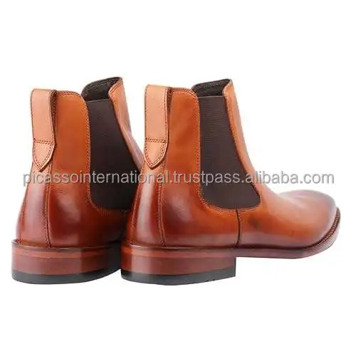 High on Demand Incomparable Quality Classic Design Custom Logo Genuine Leather Boot/ Shoes for Men at Factory Price