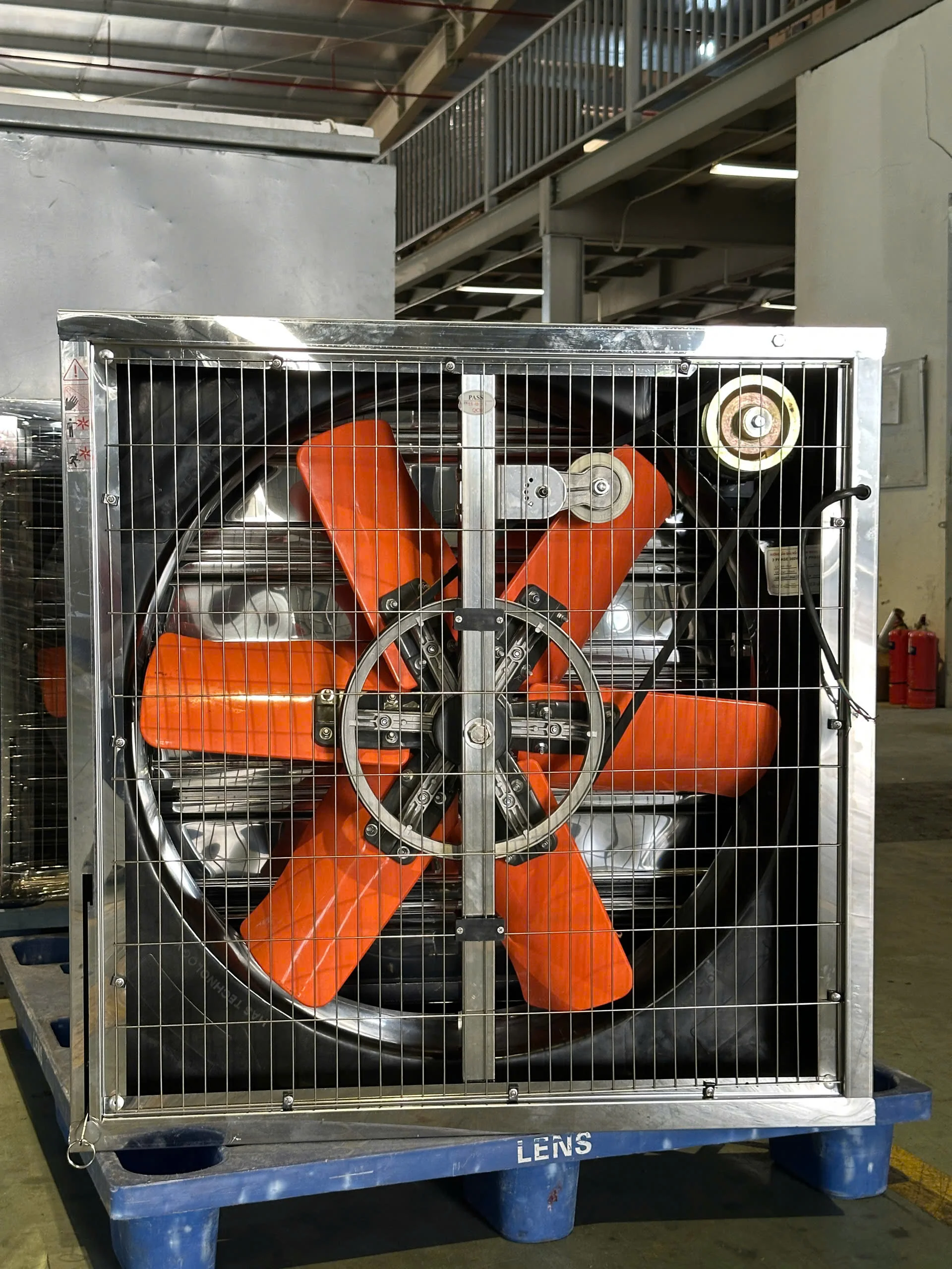 Industrial Axial Exhaust Fan, 900mm, Stainless, Steel - detail 4