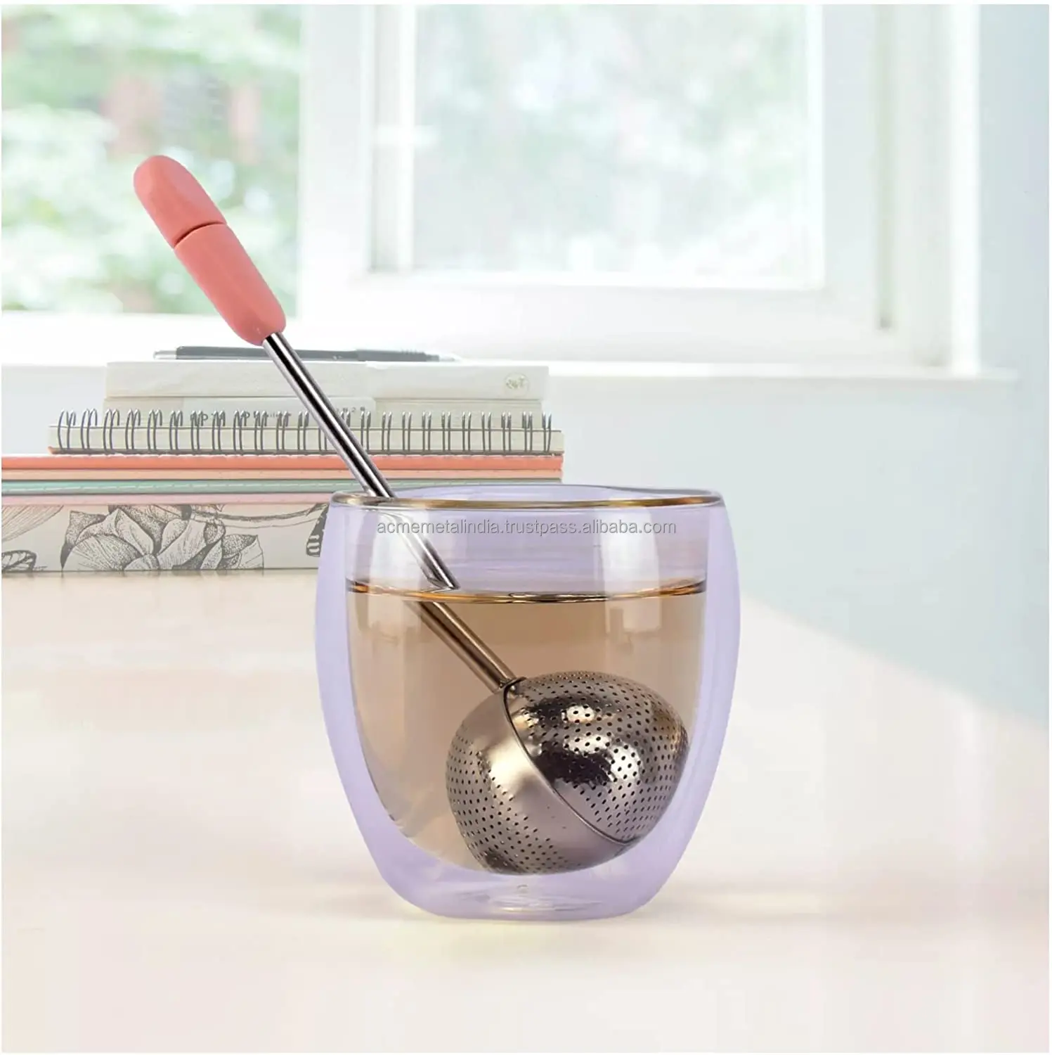 Coffee Strainer Silver Color Tea Strainer With Well Polished