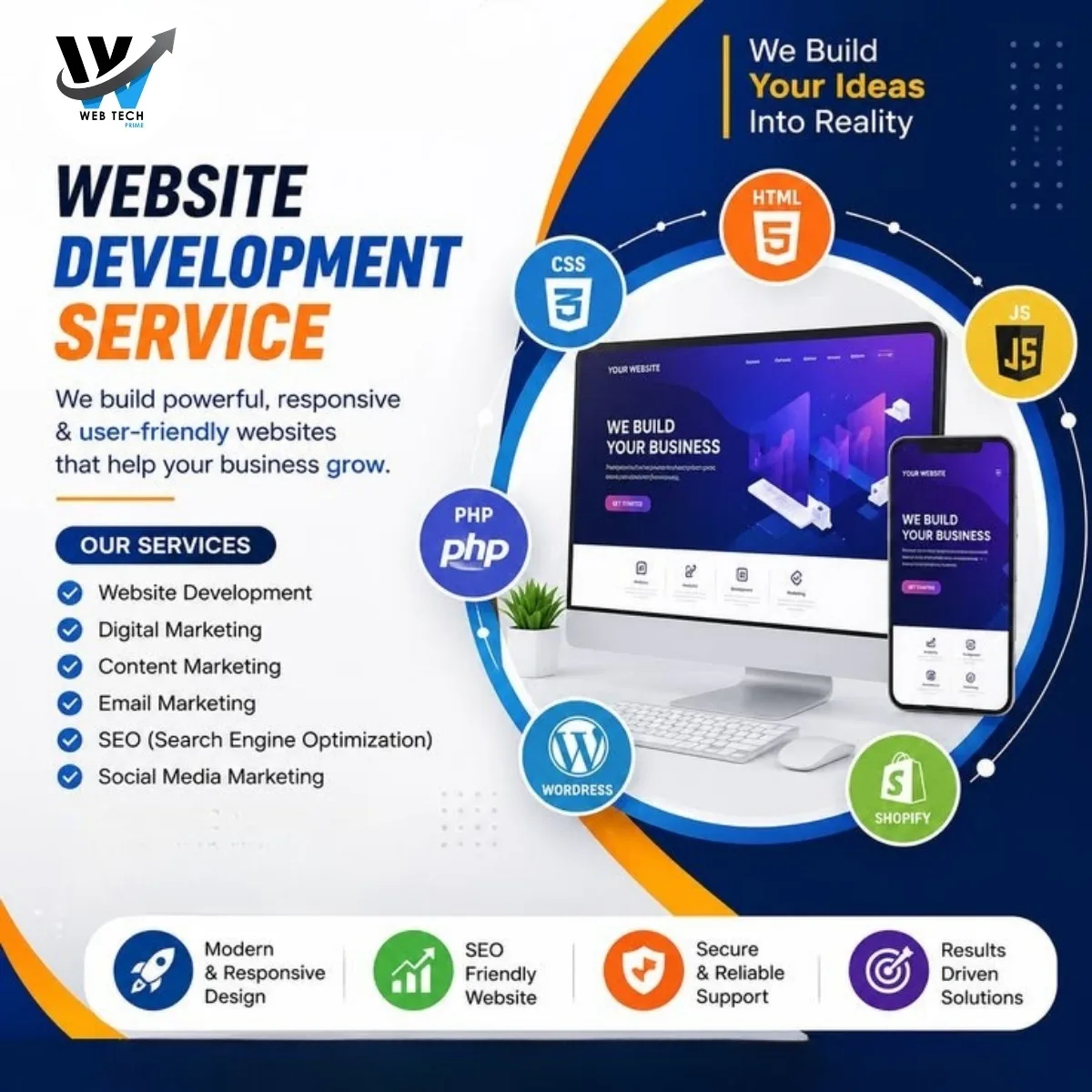 Professional Website Development Services | Custom Business Websites & E-Commerce Solutions