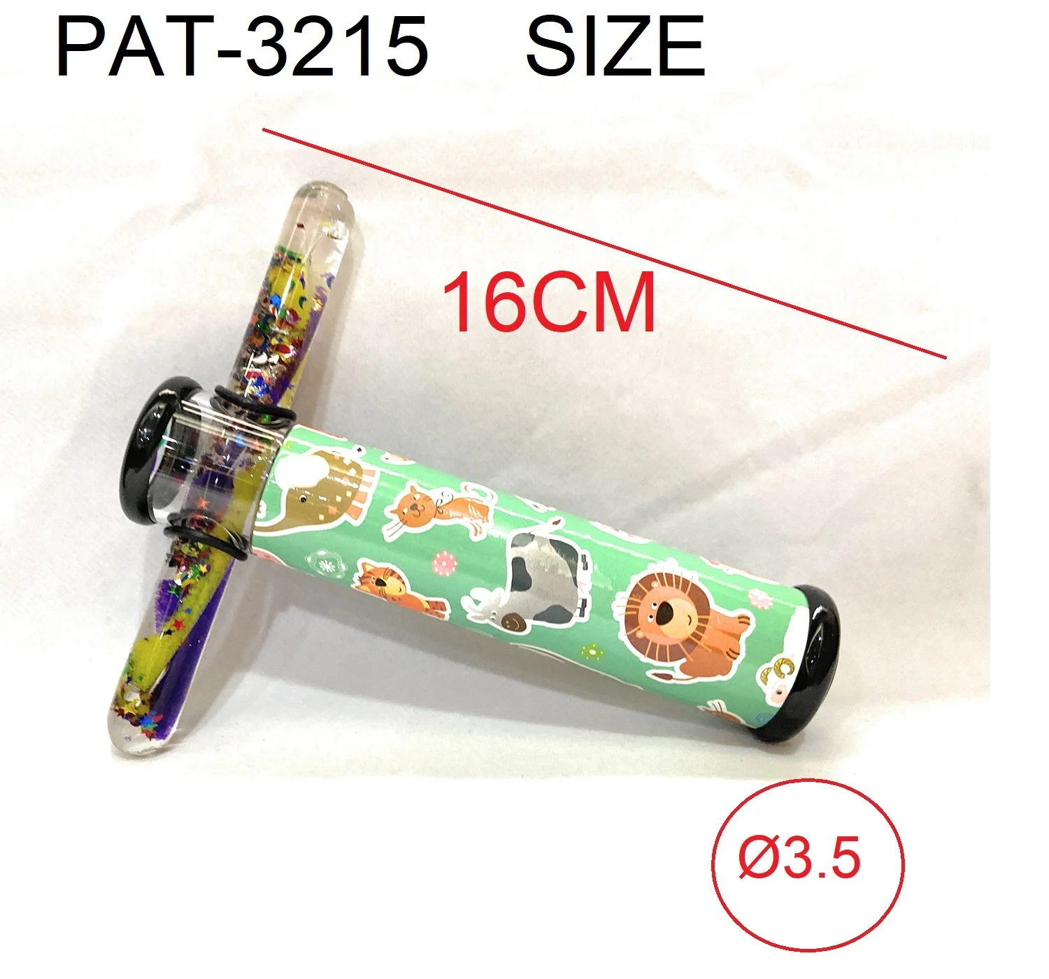 Т-образный бумажный калейдоскоп Волшебная блестящая палочка подарок на все случаи
