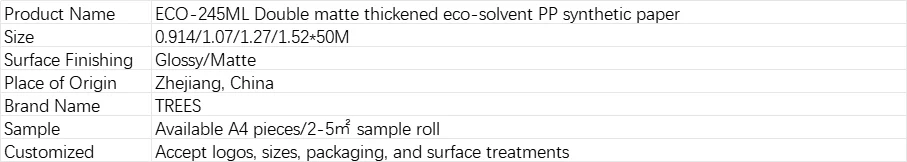Specifications
