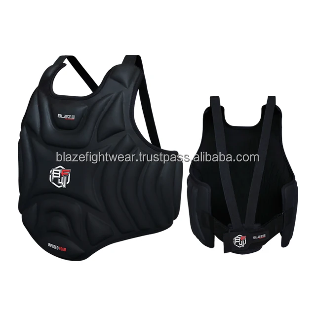 Custom Boxing Chest Guard For Karate Martial Arts & Sparring Kickboxing