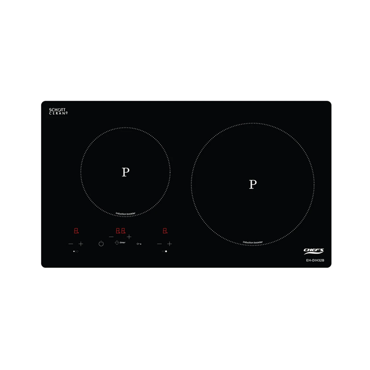 Modern Simple Kitchen Appliance Induction Cooker 2 Burner 3400W Induction Cooker for Small and Medium Kitchen Space