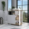 White / Light Oak Color