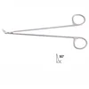 Angled 90°.  Overall length 6-3/4in (17.1cm).