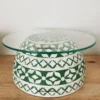 Vert et blanc