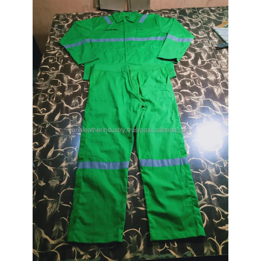 Black Safety Coverall Oil Fields Workers Safety Suit Workwear Safety