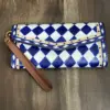 Blue & White Checkered