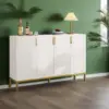 Color blanco y dorado