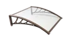 Brown bracket transparent board