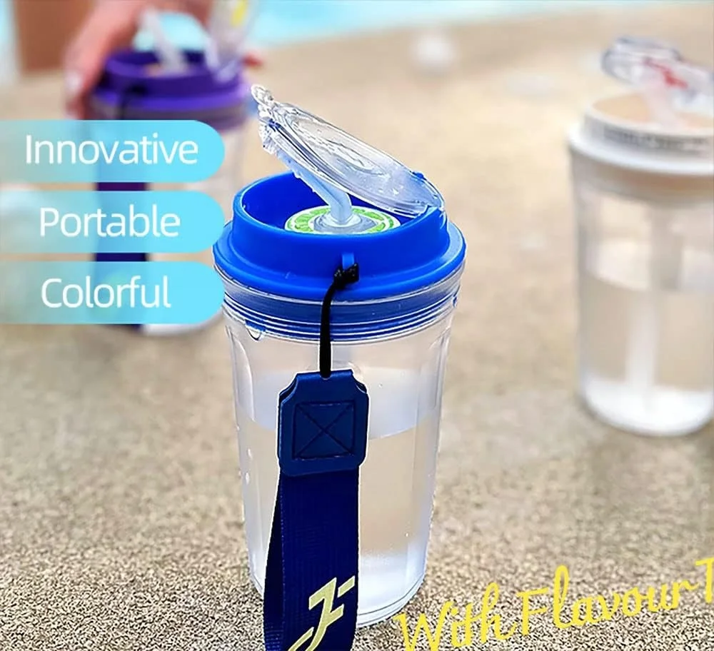 logo personalizzato di colore joyfit aria odore bevente saken up profumo di  frutta aroma aroma bottiglia di acqua con pod sapore impeccabile