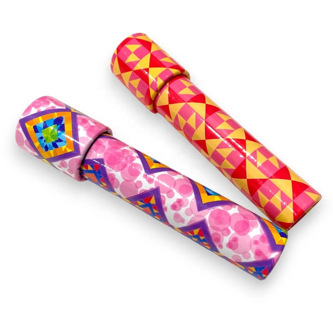 Любимый для детей классический ретро бумажный токарный калейдоскоп в качестве рекламных подарков