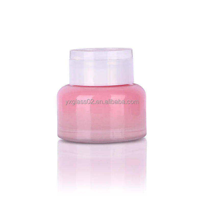 Manufacturer Cosmetic glass bottle packaging glass bottles jar lotion skincare face cream container supplier