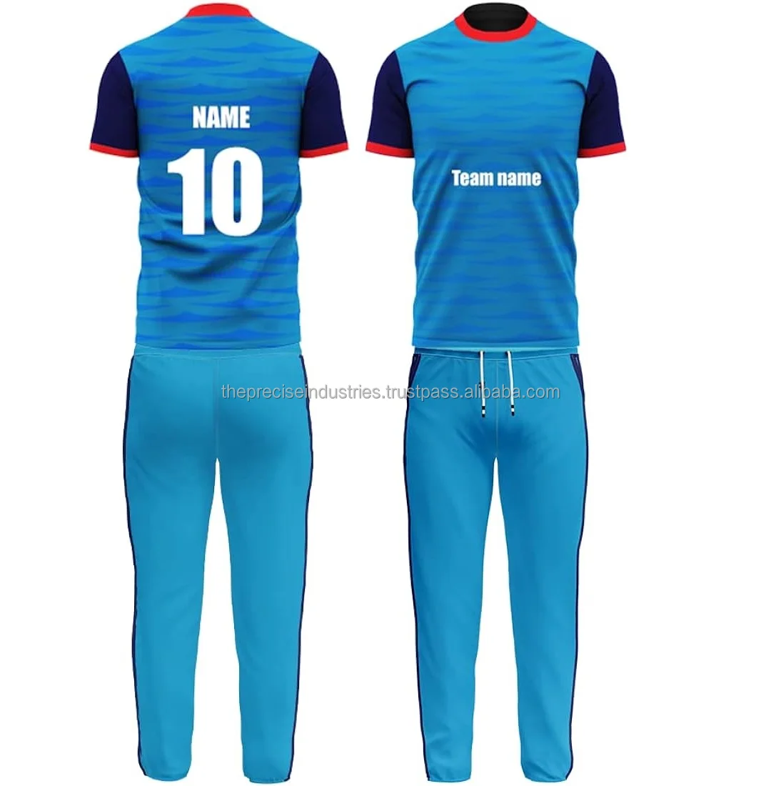 New Model 2024 Cricket Uniform Set With Customized Design Sublimation ...