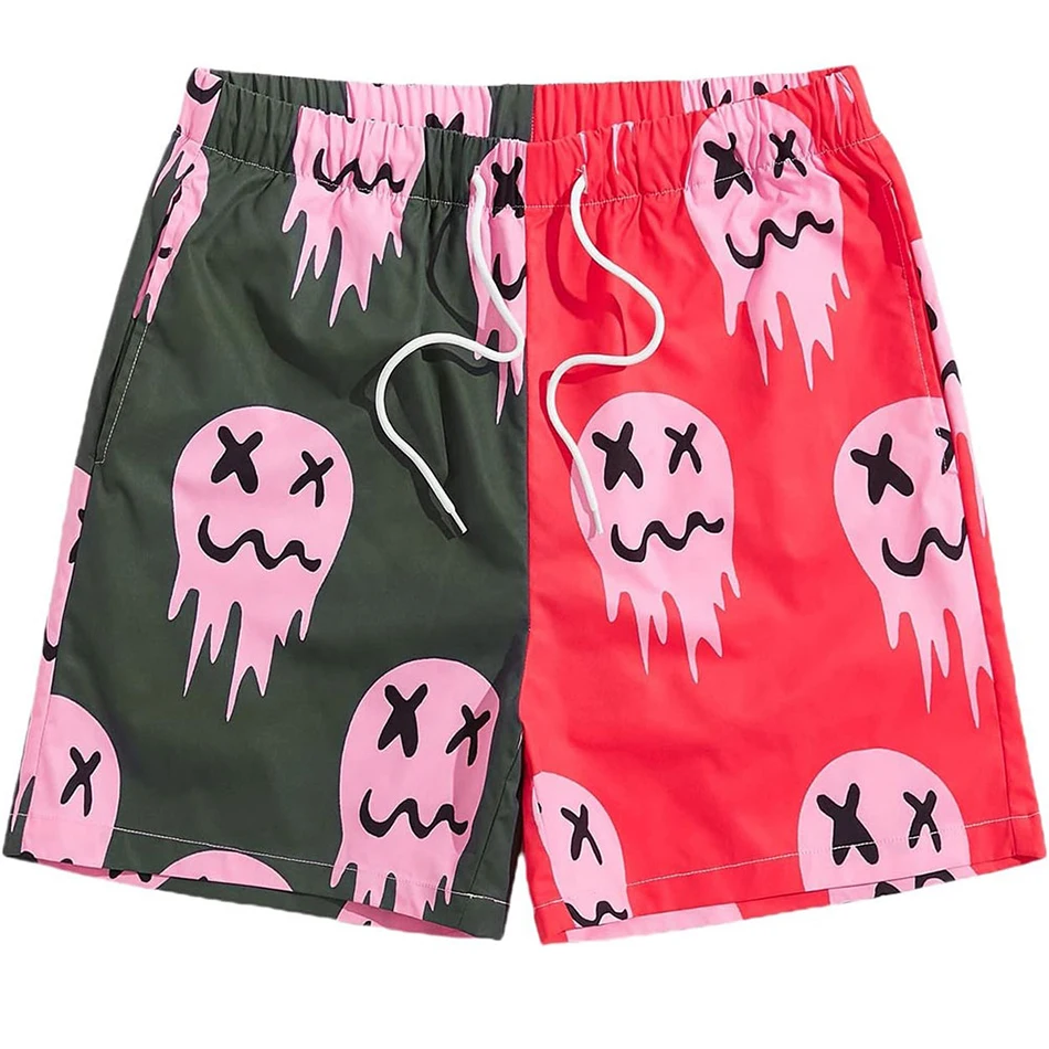 Casual Use Every Day Relaxed Fit with Drawstring Waist Soft Breathable Sublimation Shorts For Online sale in low price
