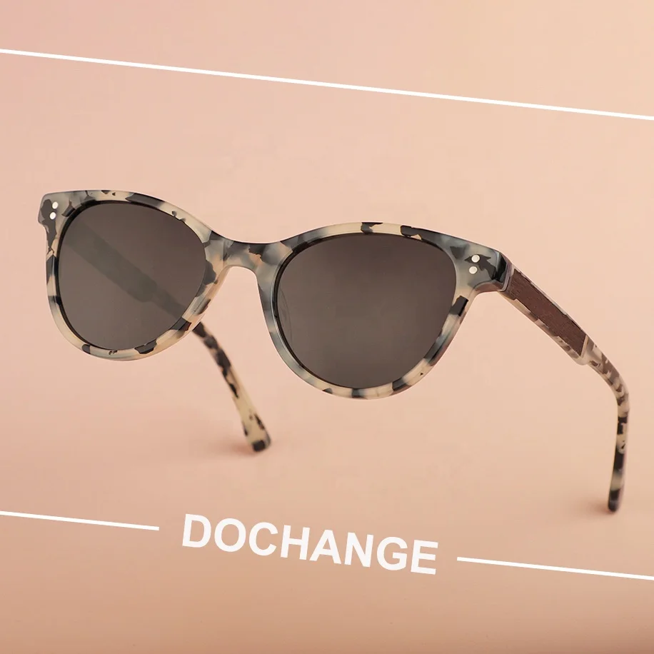 Acetate Ecofriendly Recycled Luxury Wood Sunglasses 2023 For Women Men