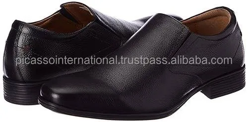 Indian Manufacturer of Standard Quality Elegant Design Formal Casual Party Wear Men's Genuine Leather Shoes at Factory Price